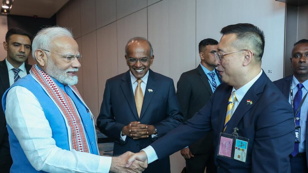 Narendra Modi Singapore