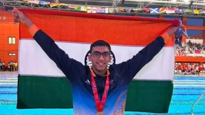 Swimmer Shoan Ganguly and shotputter Anupriya win medals at the Commonwealth Youth Games.