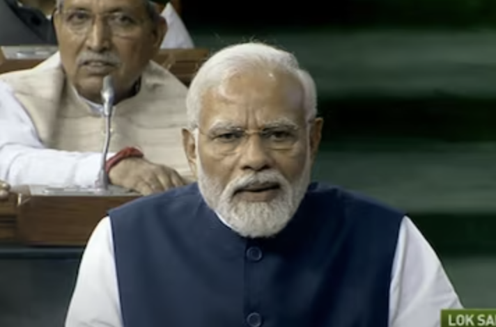 Highlights of PM Modi's Lok Sabha speech: "Peace will soon return to Manipur, and efforts are being made to punish the accused."