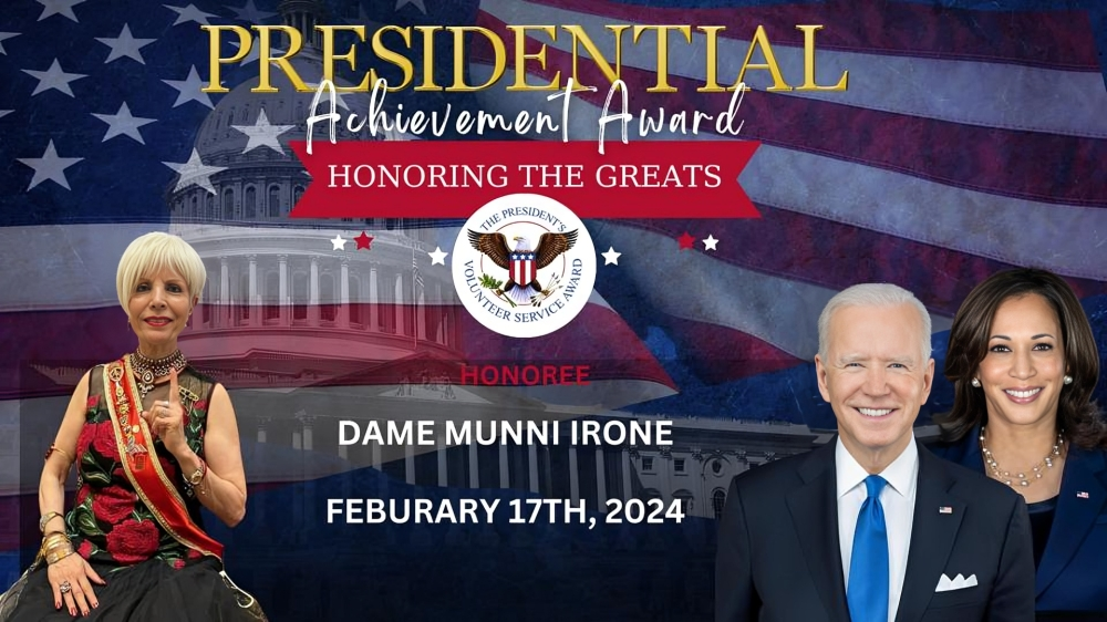 Munni Irone Presidential Award