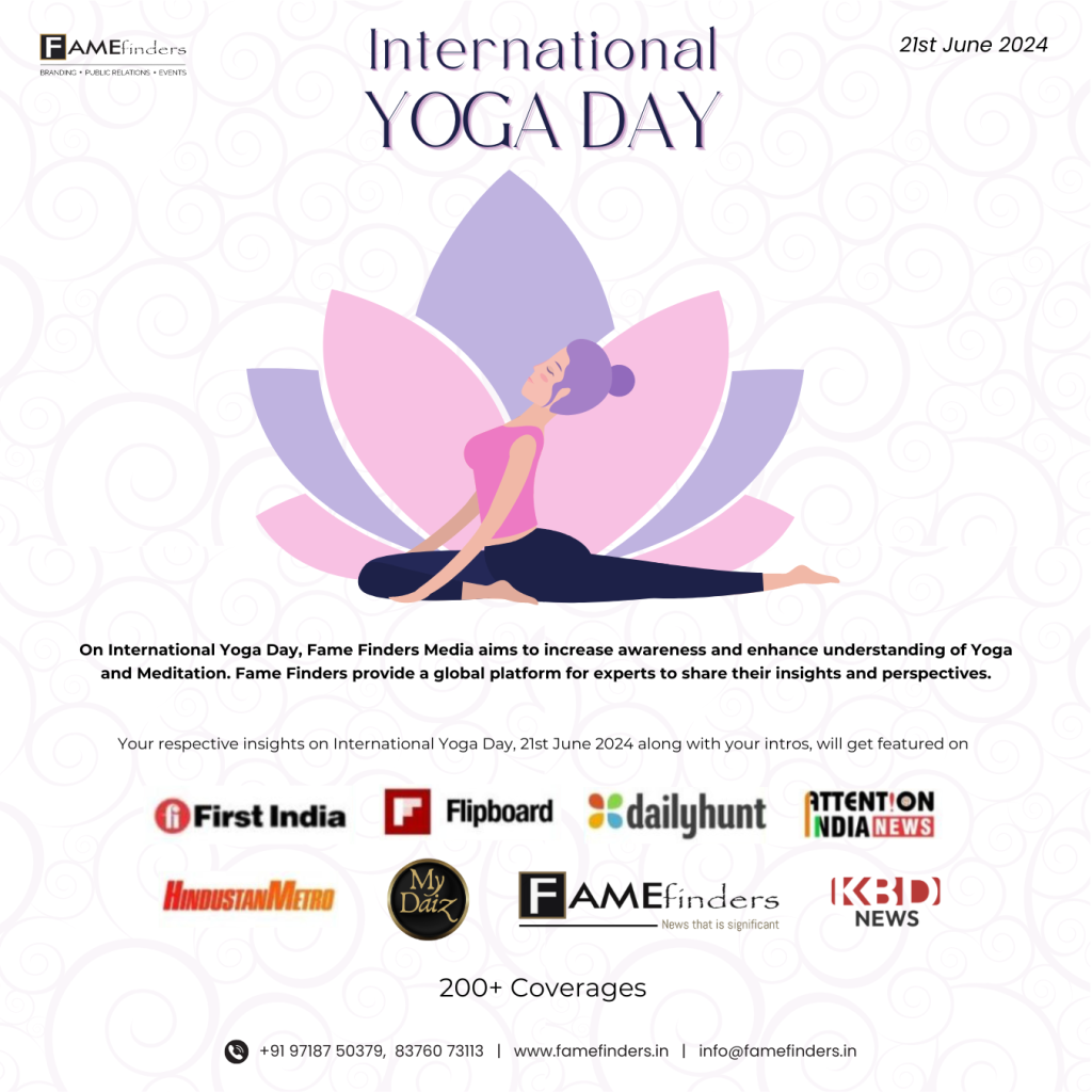 Fame Finders International Yoga Day