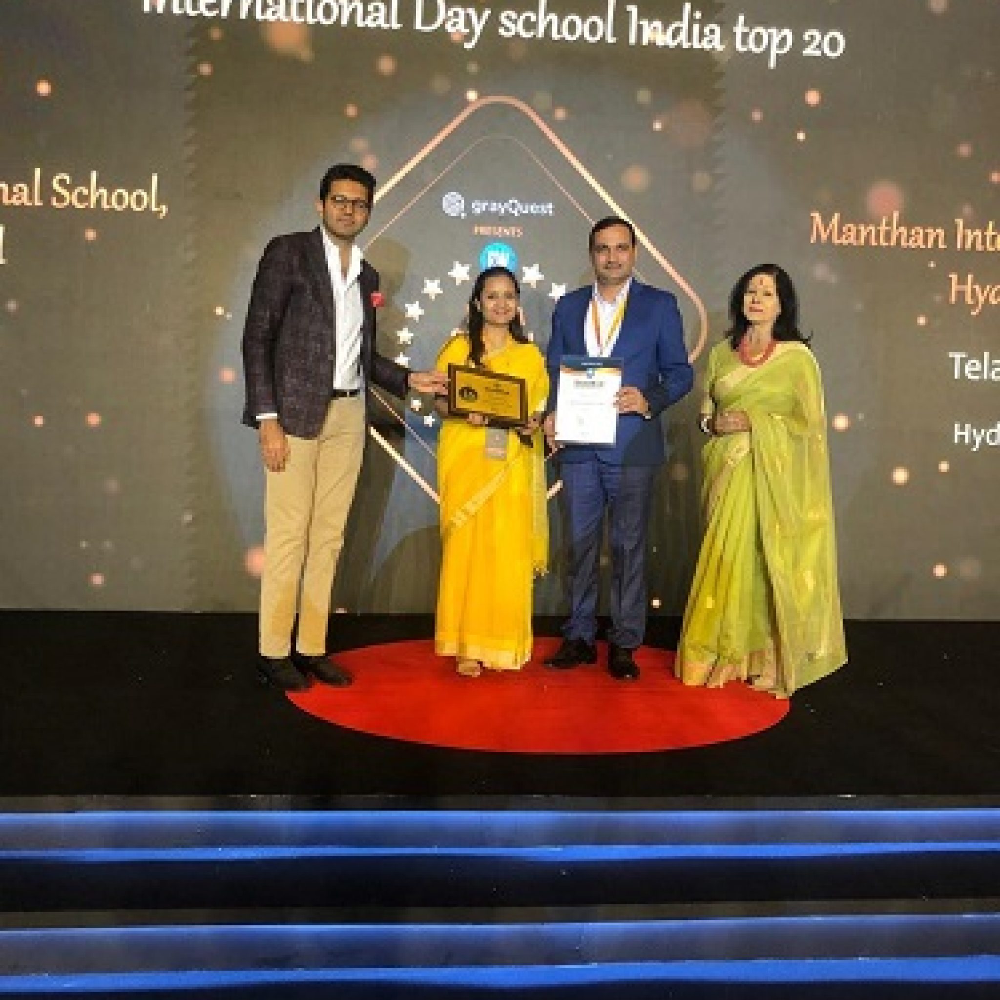 Manthan School Ranked Among India's Top 20 Schools in EWISR 202425