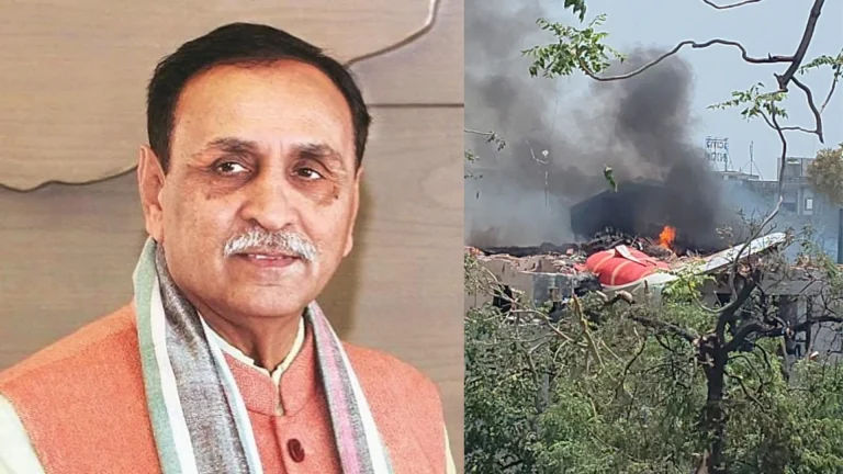 Air India Flight AI-171 Crashes Near Ahmedabad; Former Gujarat CM Vijay Rupani Onboard